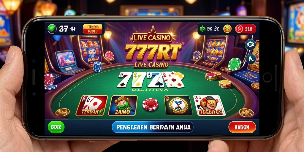 Gameplay Live Casino yang menarik dan interaktif di 777RT.
