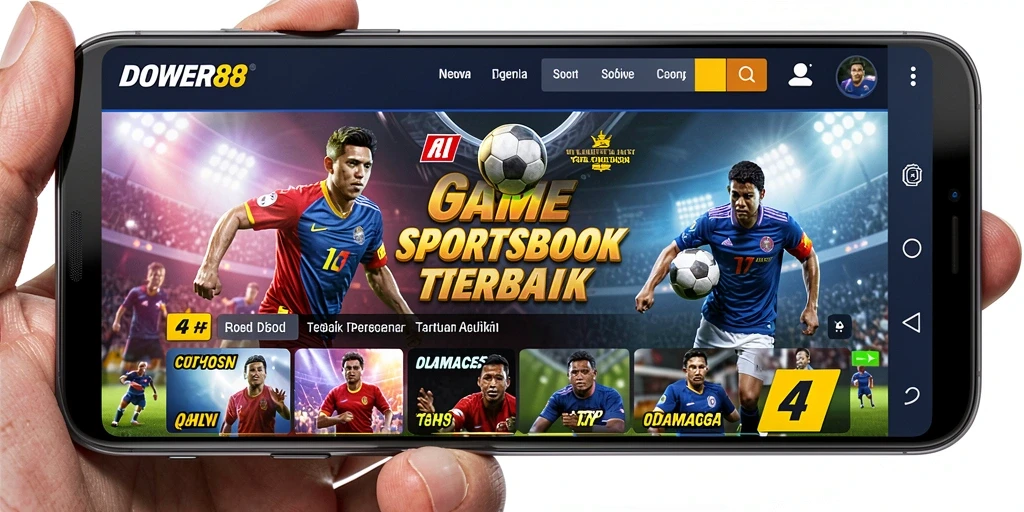 Tampilan gameplay DOWER88 yang menarik dan interaktif.