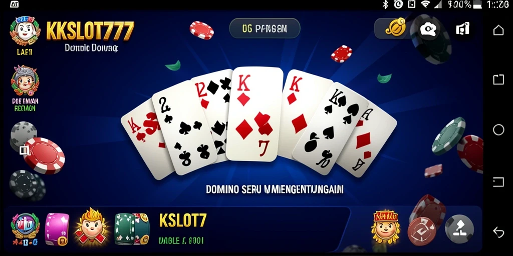 Tampilan gameplay seru dan interaktif di KKSLOT777.