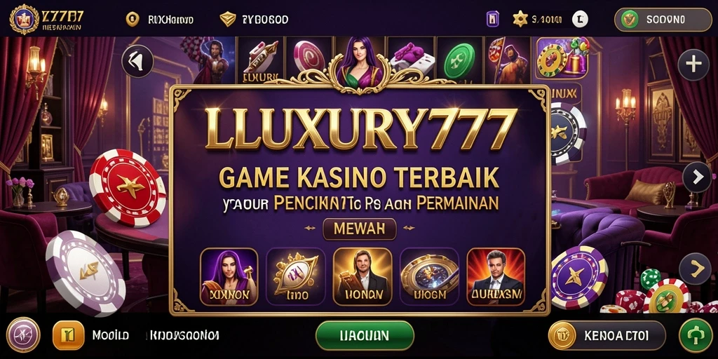 Screenshot gameplay LUXURY777 yang menarik dan interaktif.