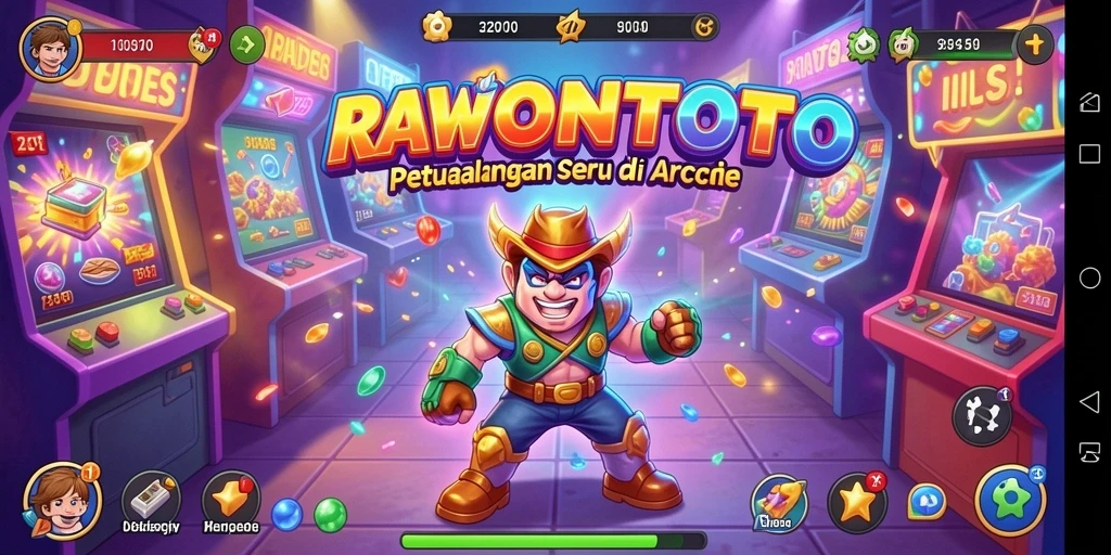 Gameplay seru dan menantang dari RAWONTOTO dalam aksi.