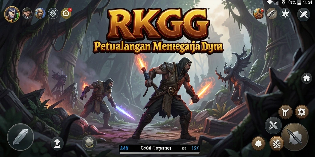 Tangkapan layar RKGG menampilkan karakter utama menjelajahi lingkungan yang menakjubkan.