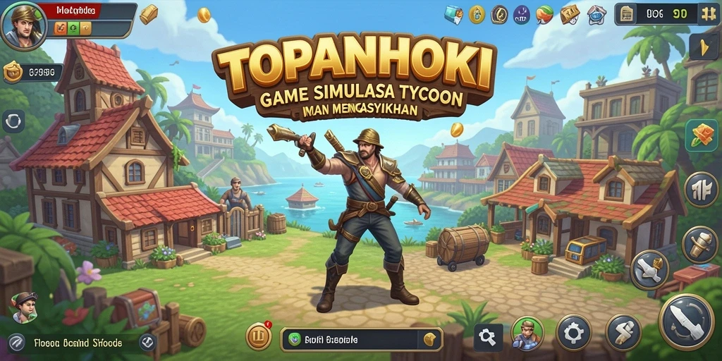 Tampilan gameplay Tycoon yang seru dan menarik.