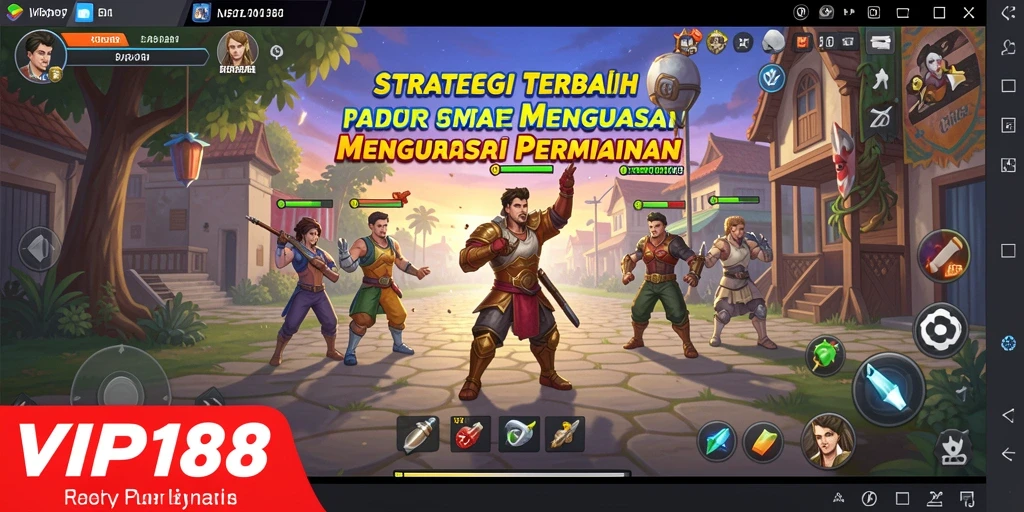 Screenshot dari gameplay VIP188 yang menunjukkan strategi yang seru.