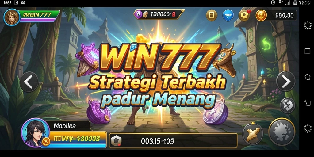 Tangkapan layar gameplay <strong>WIN777</strong> menunjukkan aksi pertempuran mendebarkan dan strategi yang mendalam.